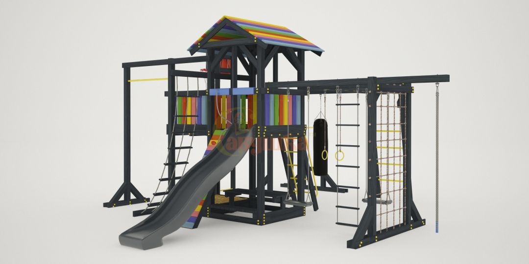 Детская площадка Савушка 2 BLACK EDITION